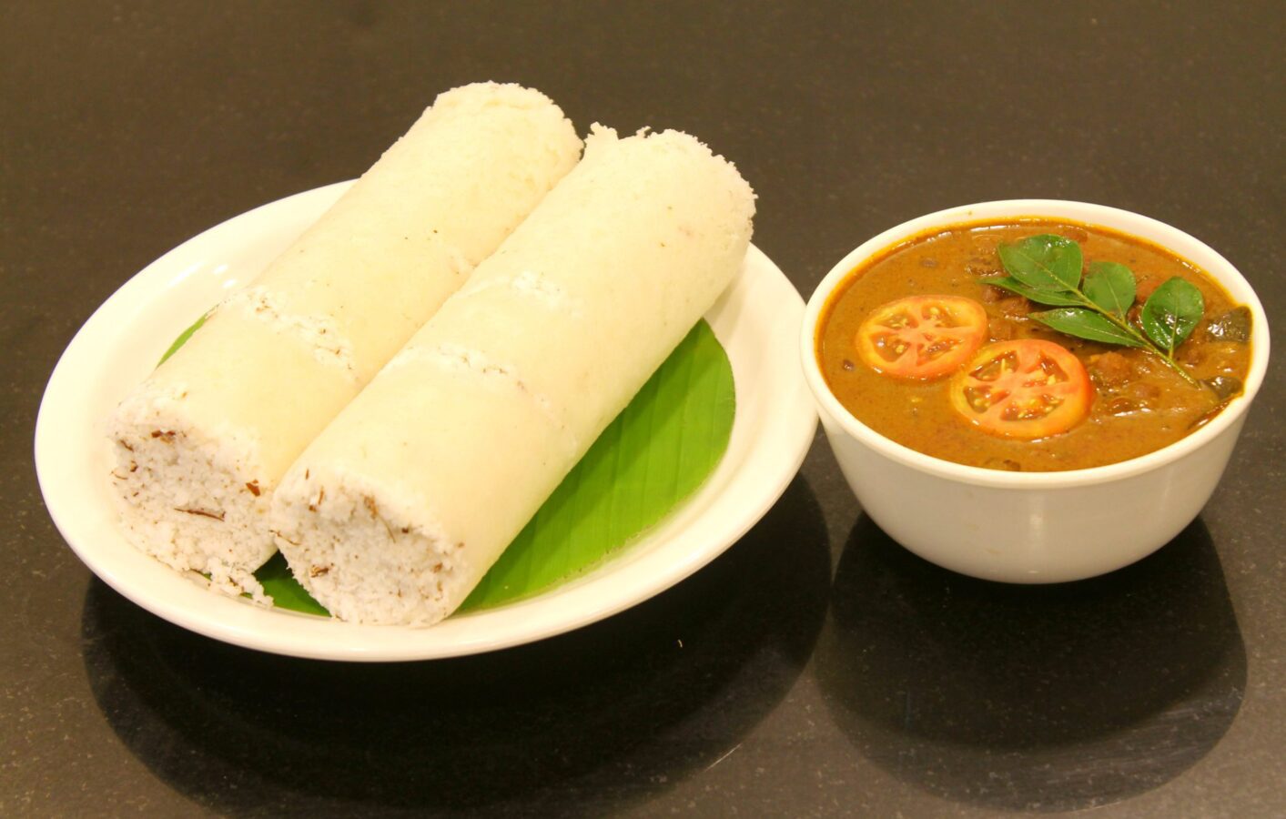 Le curry Puttu et Kadala