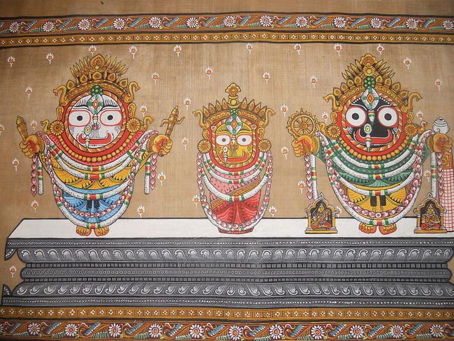 Les arts et l'artisanat à Puri Le Pattachitra