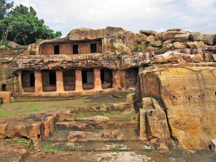 Les grottes de Khandagiri et d'Udaigiri