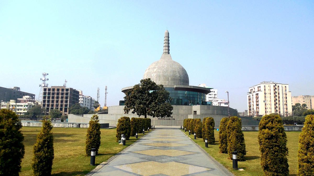 Le parc de Buddha Smriti 