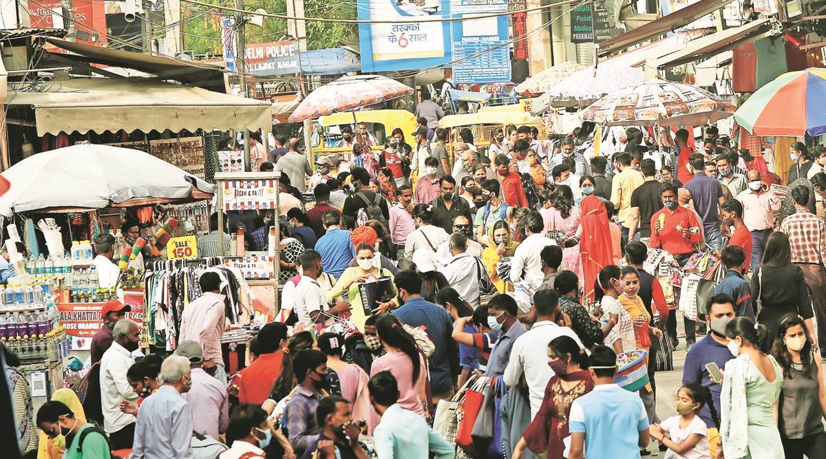 Le marché central ou le marché Lajpat Nagar