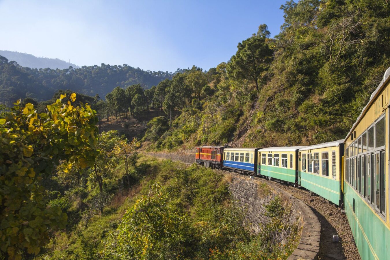 Le chemin de fer de Kalka Shimla