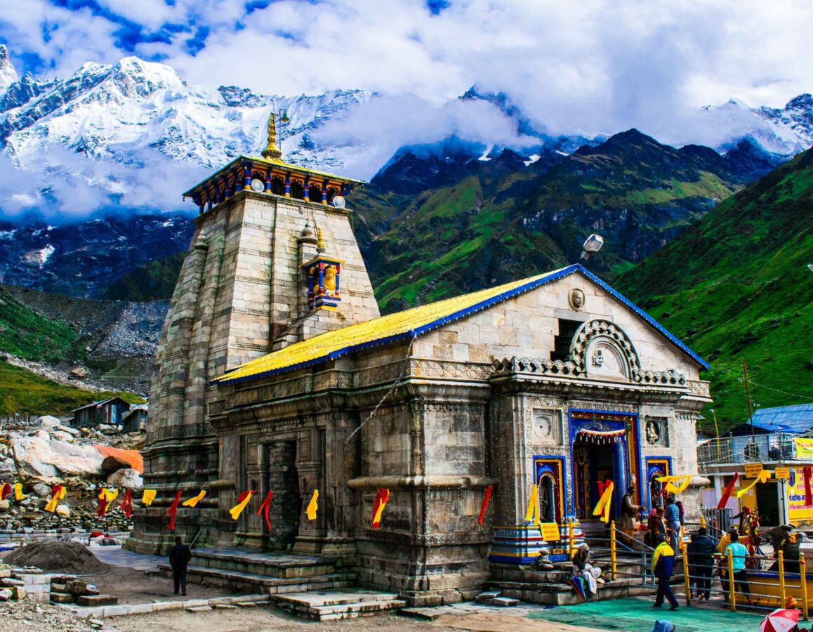 Le temple de Kedarnath