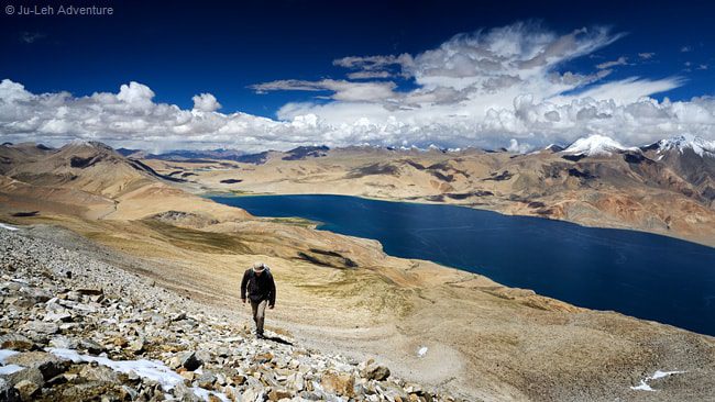 Le lac de Tso Kar au Ladakh